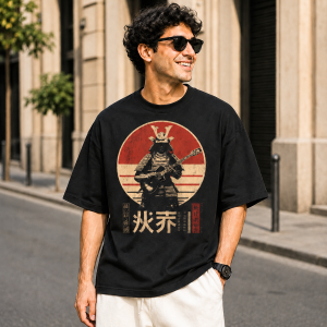 Slim Fit Black Elegance Tee